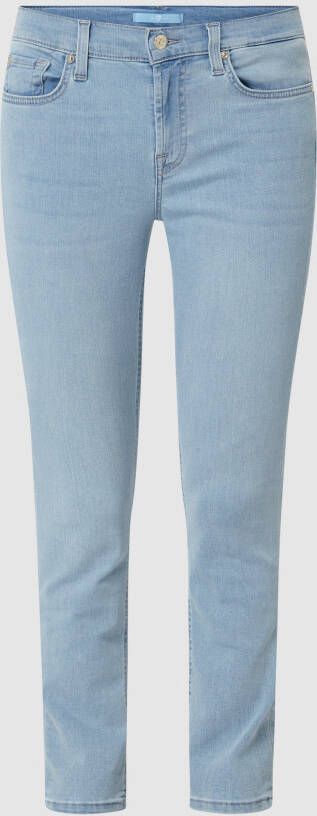 7 For All Mankind Super skinny fit jeans met lyocell