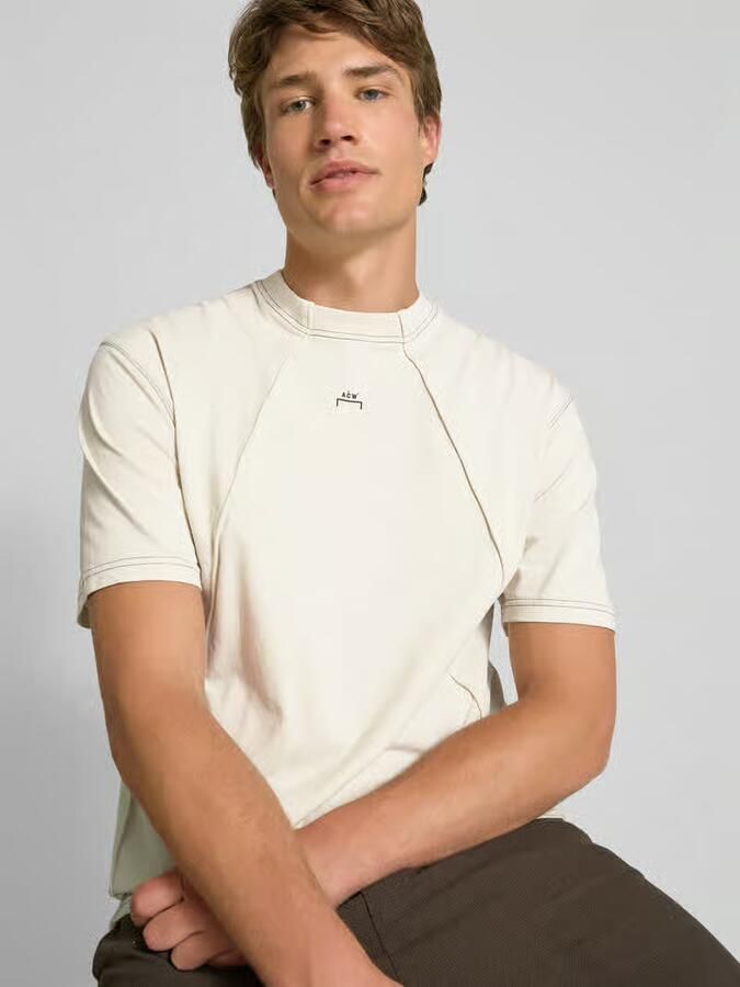 A-COLD-WALL Regular fit T-shirt met siernaden