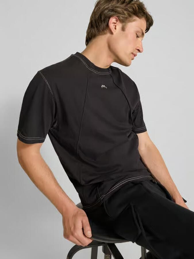 A-COLD-WALL Regular fit T-shirt met siernaden