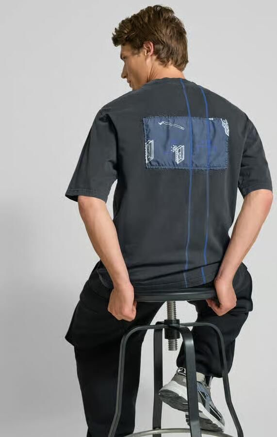 A-COLD-WALL T-shirt met contrastnaden