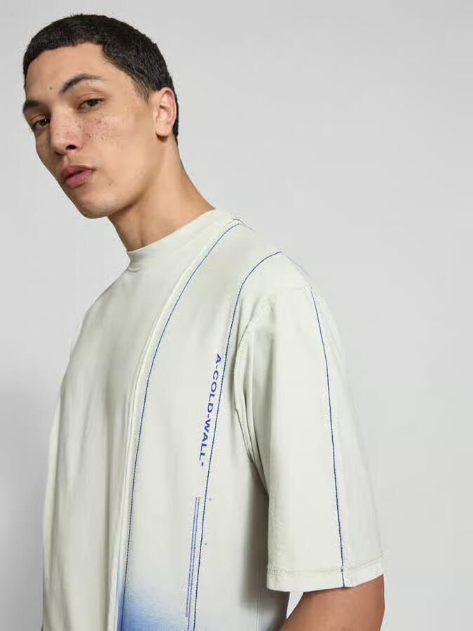 A-COLD-WALL T-shirt met labelprint