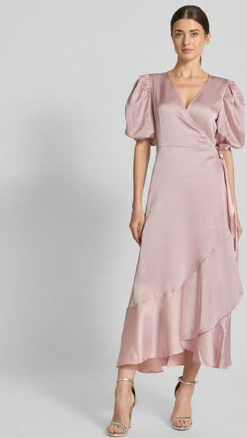 A-view Maxi-jurk met pofmouwen model 'Sinda' - Foto 2