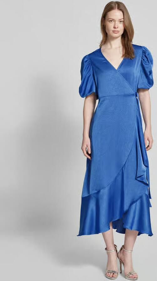 A-view Maxi-jurk met pofmouwen model 'Sinda' - Foto 2