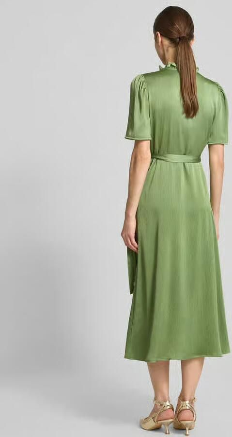 A-view Midi-jurk in wikkellook model 'Peony'