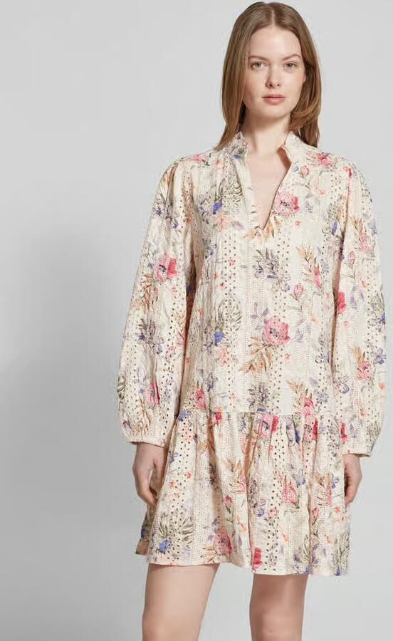 A-view Mini-jurk met broderie anglaise model 'Grete' - Foto 2