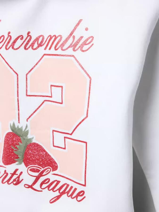 Abercrombie&Fitch HOODIE met Labelprint