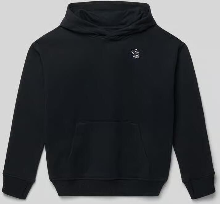 Abercrombie&Fitch Hoodie met labelstitching en kangoeroezak - Foto 2
