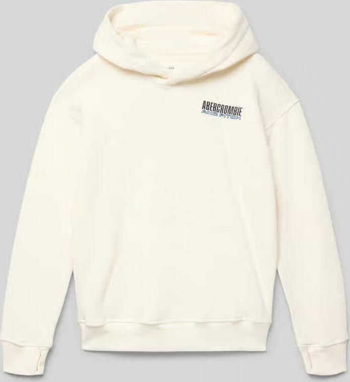 Abercrombie&Fitch hoodie met labelstitching - Foto 2