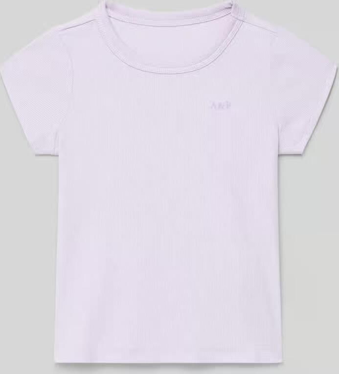 Abercrombie&Fitch regular fit T-shirt met gestikt logo - Foto 2