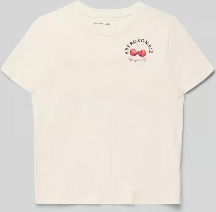 Abercrombie&Fitch relaxed fit T-shirt met gestikt logo - Foto 2