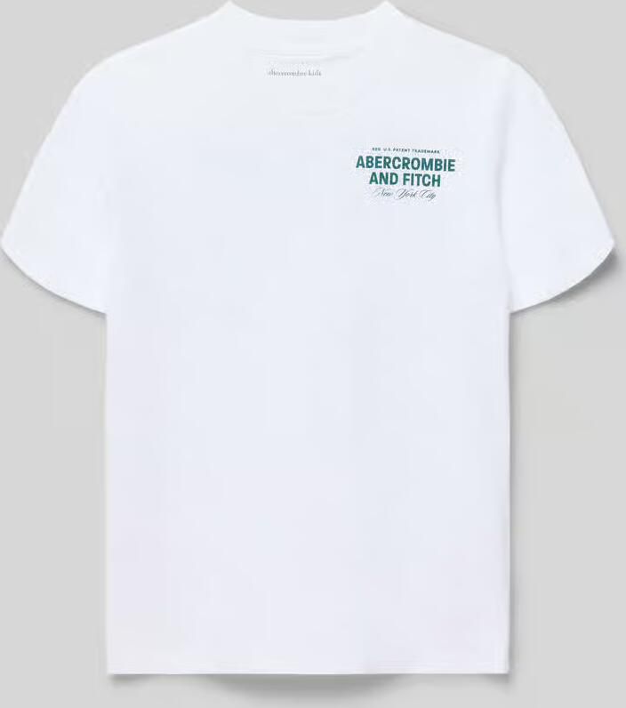 Abercrombie&Fitch T-shirt van katoenmix met labelprint model 'CITY STACK' - Foto 2