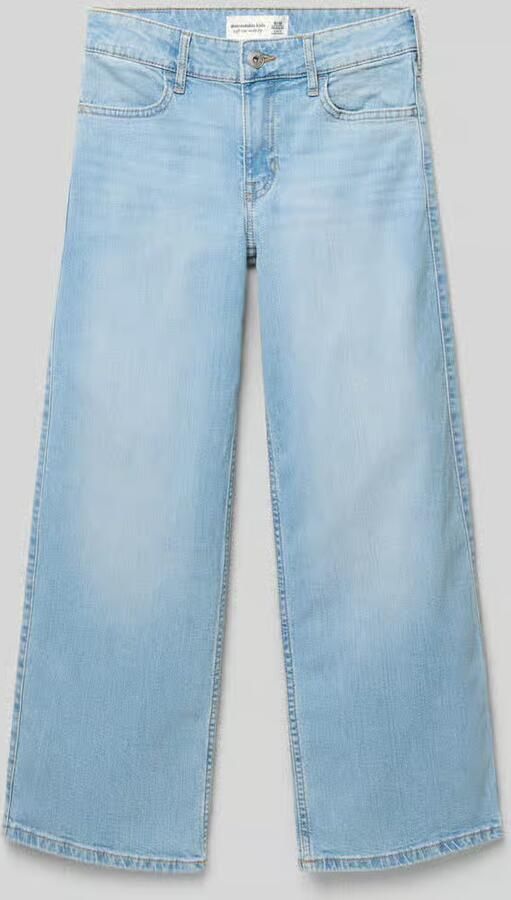 Abercrombie&Fitch wide fit high waist jeans van katoenmix - Foto 2