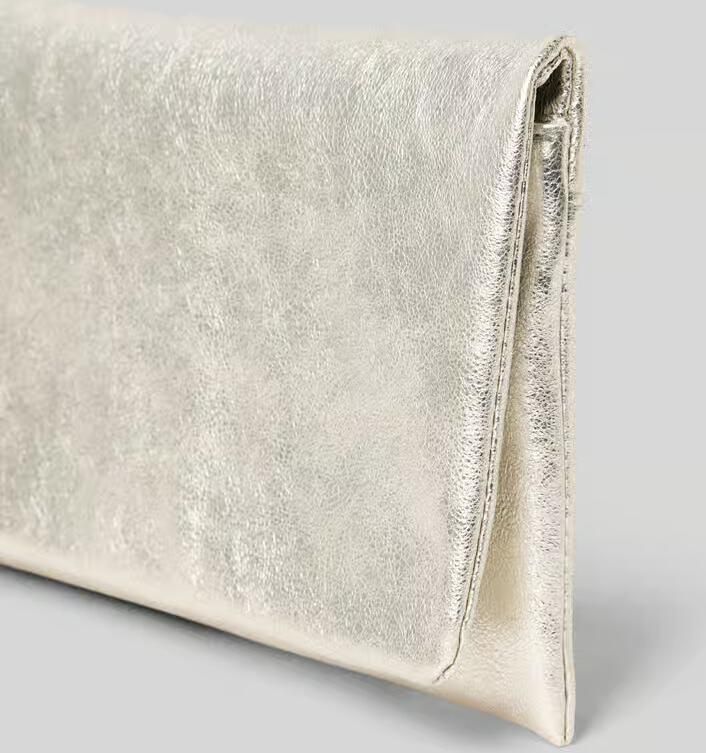Abro Clutch in metallic look model 'Mimosa'