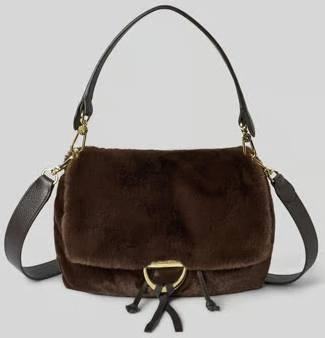 Abro Crossbody tas van echt leer model 'TEMI'