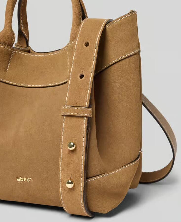 Abro Handtas in echt leer model 'ESSENTIAL'