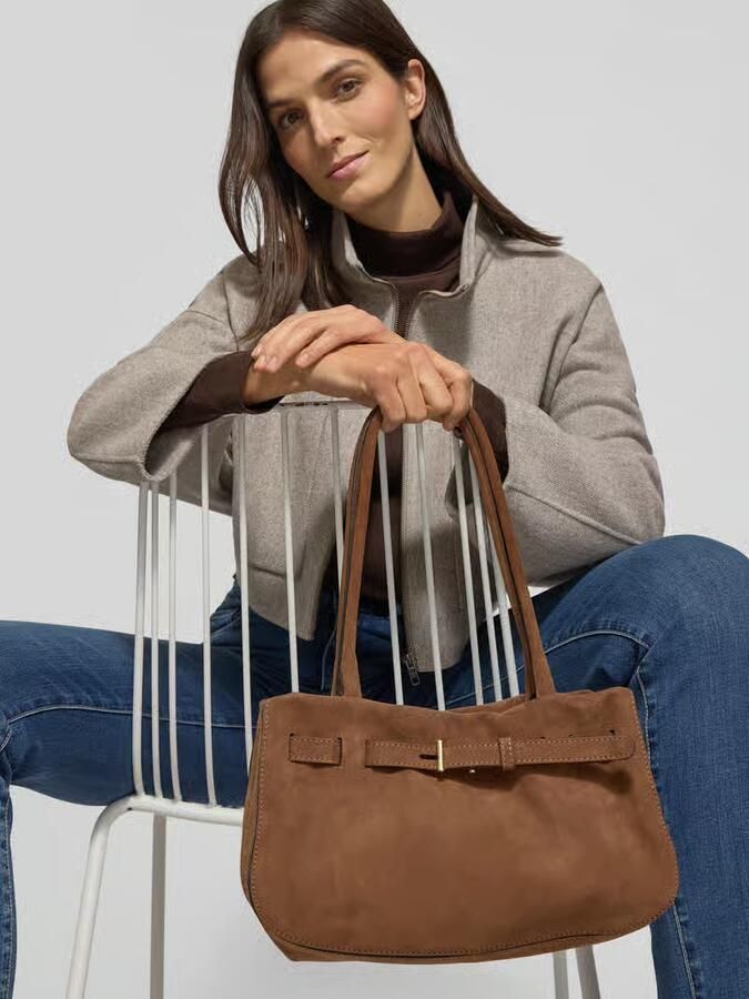 Abro Handtas in handtassenlook met Labeldetail Model 'JILL' - Foto 2
