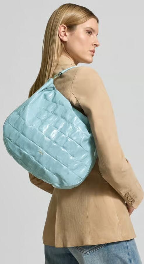 Abro Handtas in handtassenlook met logo-applicatie model 'Mia' - Foto 2