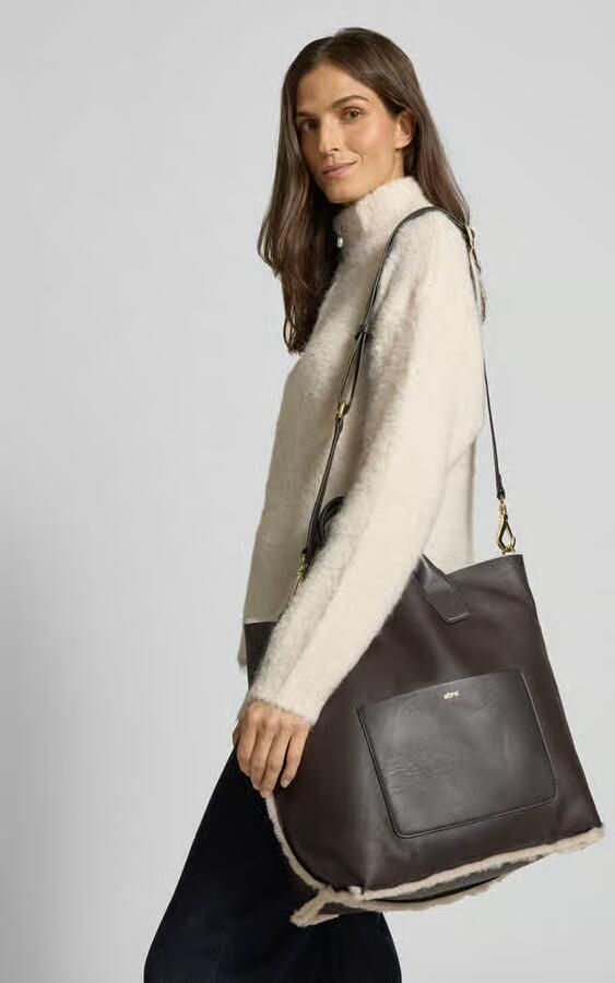 Abro Shopper met logoprint Model 'Raquel' - Foto 2