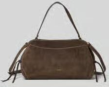 Abro Shoulder Bag van echt leer met logodetail
