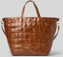 Abro Tote tas met logodetail model 'Alba'