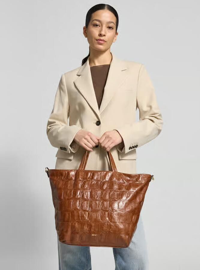 Abro Tote tas met logodetail model 'Alba' - Foto 2