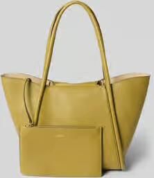 Abro Tote tas van echt leer model 'Willow'