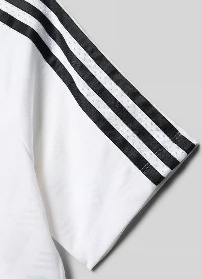 Adidas Originals Boxy fit T-shirt met contrasterende strepen