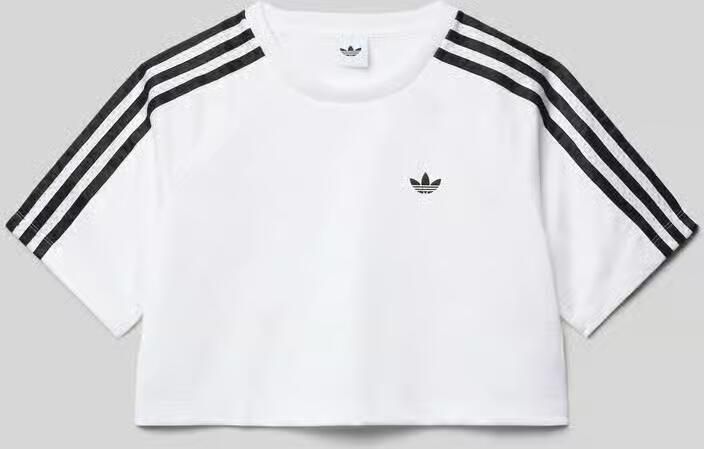 Adidas Originals Boxy fit T-shirt met contrasterende strepen - Foto 2