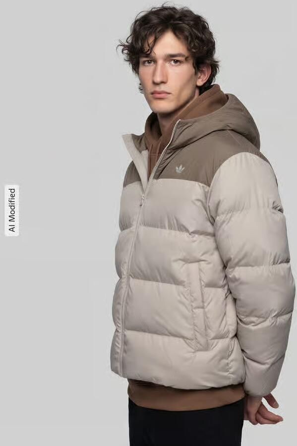 Adidas Originals Gewatteerd jack met capuchon - Foto 3