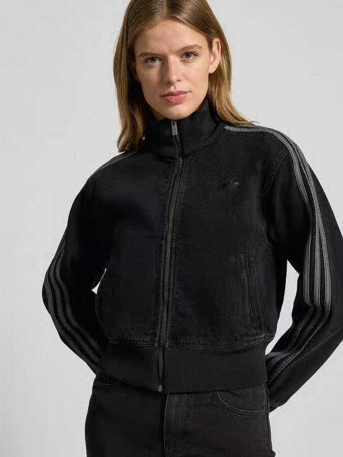 Adidas Originals Denim Firebird Track Top Zwart- Dames Zwart - Foto 4