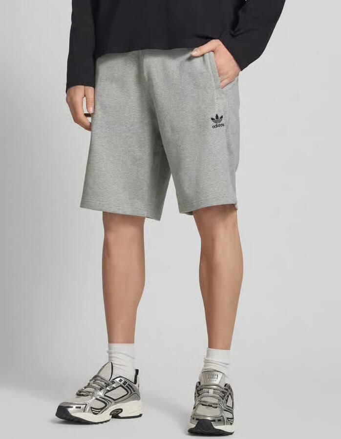 Adidas Originals Short ESS SHO Essentiële sweat shorts met logo van zacht french terry materiaal (1-delig) - Foto 6