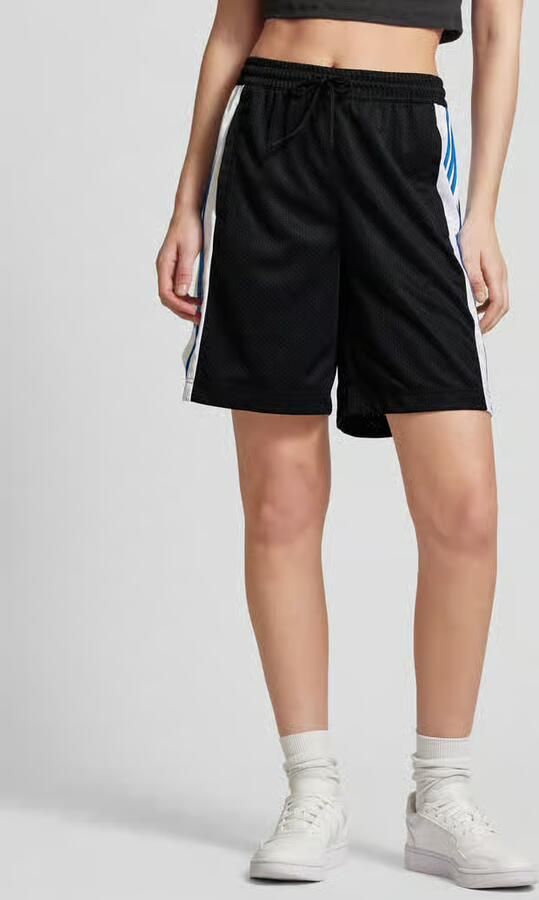 Adidas Originals Zwarte Basketbalshorts met Drukknopen Black Dames - Foto 2