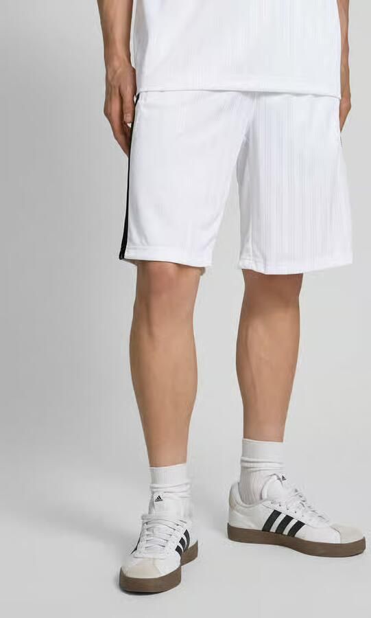 Adidas Originals Korte broek met labelstitching en steekzakken - Foto 2