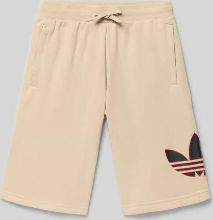 Adidas Originals Korte broek met logo en steekzakken