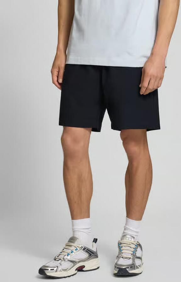 Adidas Originals Korte regular fit broek met labelstitching - Foto 4