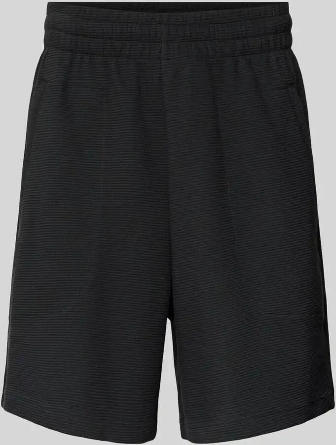 Adidas Originals Korte regular fit broek met structuurmotief - Foto 3