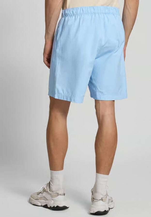 Adidas Originals Korte relaxed fit broek met structuurmotief