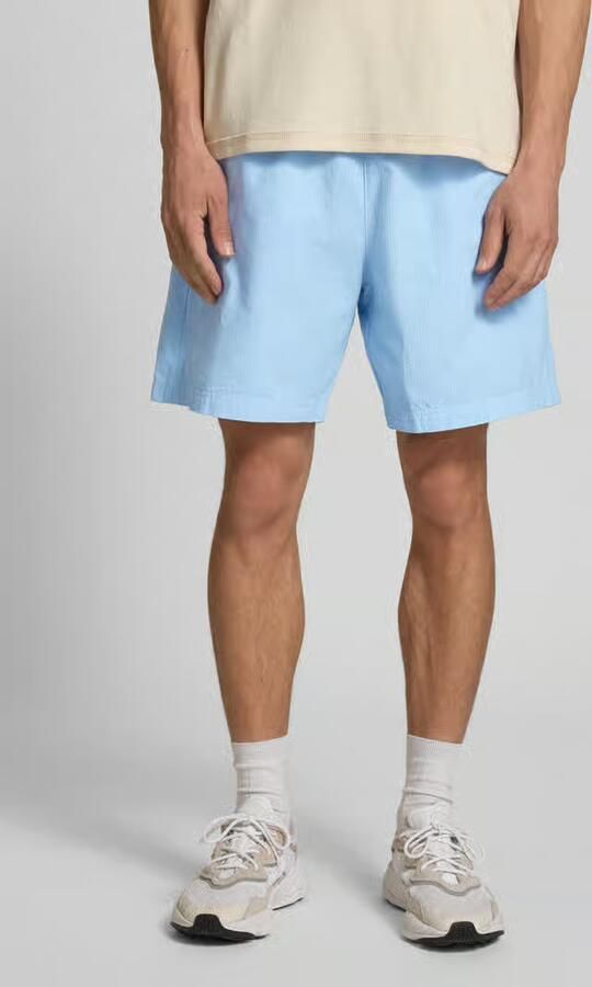 Adidas Originals Korte relaxed fit broek met structuurmotief - Foto 2