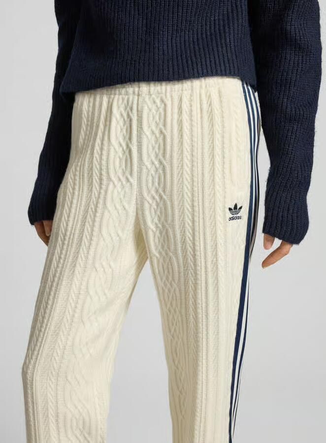 Adidas Originals Loose fit gebreide broek van viscosemix - Foto 2