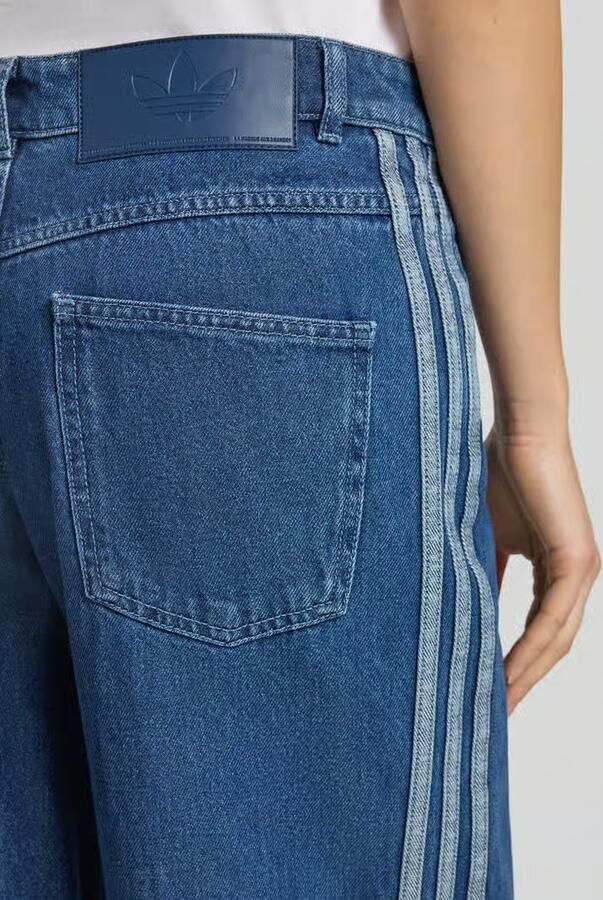 Adidas Originals Spijkerbroek met 3 Strepen Broeken in blauw formaten: 28 32 - Foto 9