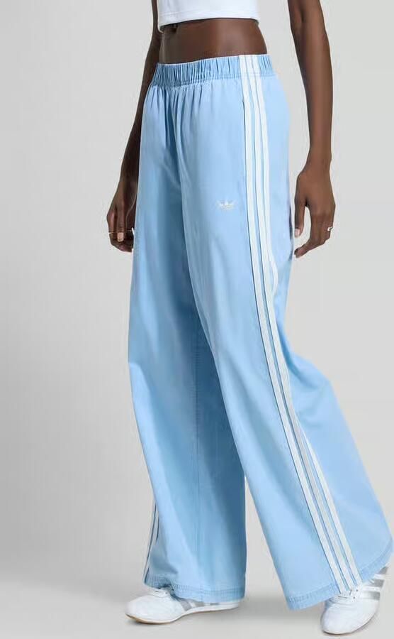 Adidas Originals Lightweight Denim Track Pants Blauw- Dames Blauw - Foto 4