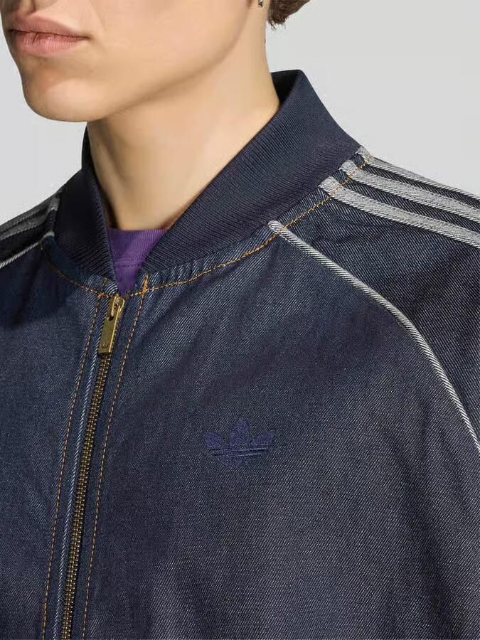 Adidas Originals Loose fit jeansjack van puur katoen met gestikt logo - Foto 7