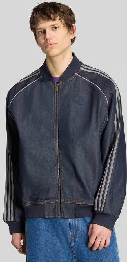 Adidas Originals Loose fit jeansjack van puur katoen met gestikt logo - Foto 8