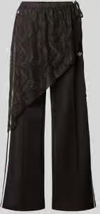 Adidas Originals Loose fit sweatbroek van katoenmix model '2IN1 LACE FIREBIRD'