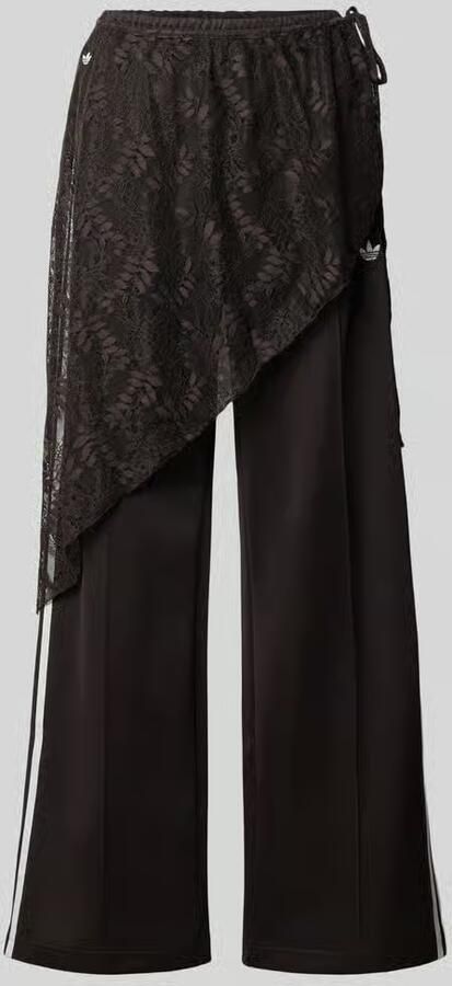 Adidas Originals Loose fit sweatbroek van katoenmix model '2IN1 LACE FIREBIRD'