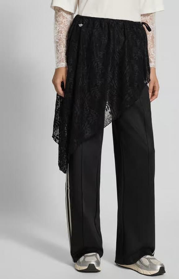 Adidas Originals Loose fit sweatbroek van katoenmix model '2IN1 LACE FIREBIRD' - Foto 9