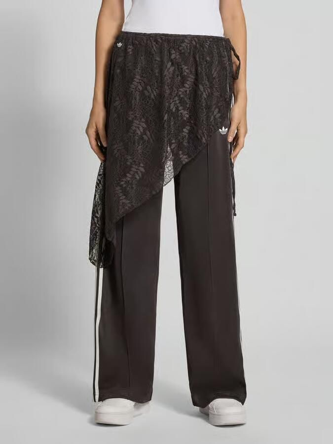 Adidas Originals Loose fit sweatbroek van katoenmix model '2IN1 LACE FIREBIRD' - Foto 2