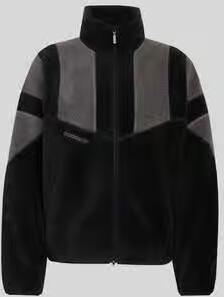 Adidas Originals Loose fit sweatjack met zachte binnenvoering van fleece