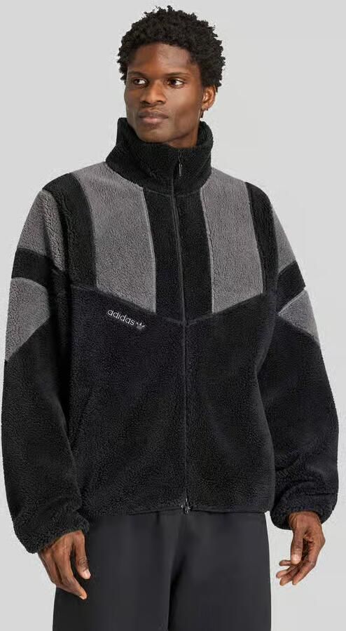 Adidas Originals Loose fit sweatjack met zachte binnenvoering van fleece - Foto 2