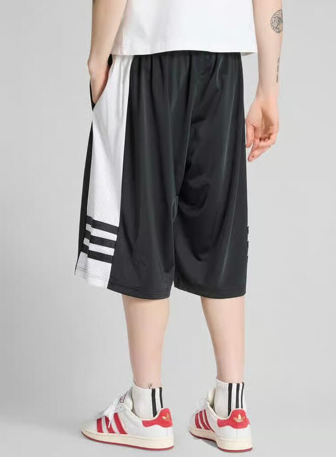 Adidas Originals Loose fit sweatshorts met elastische band